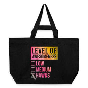 Hawk - Recycled Shopping Bag Stanley/Stella - black - Front