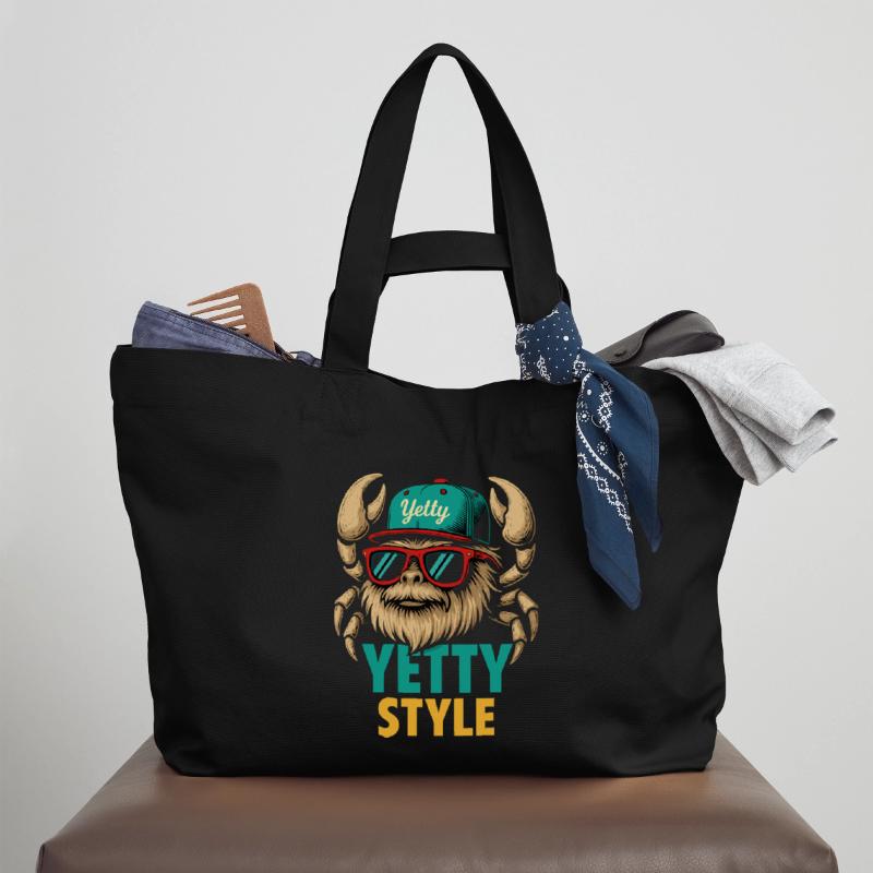 Graphisme Yeti Style Yetty Cabas recyclé Stanley/Stella