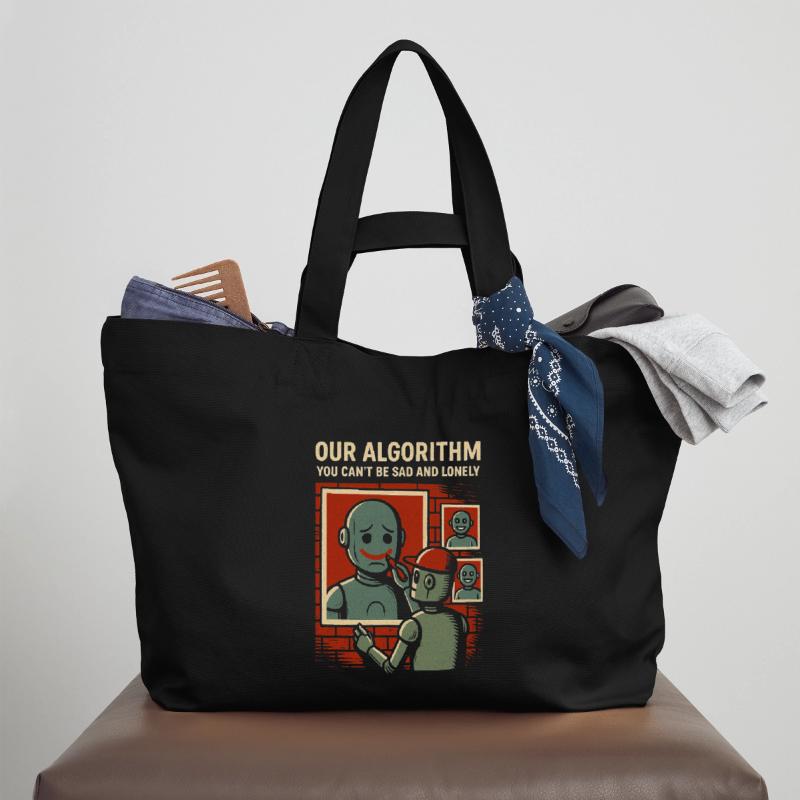Our Algorithm Shirt for Programmers and Creators Recycled Shopping Bag Stanley/Stella