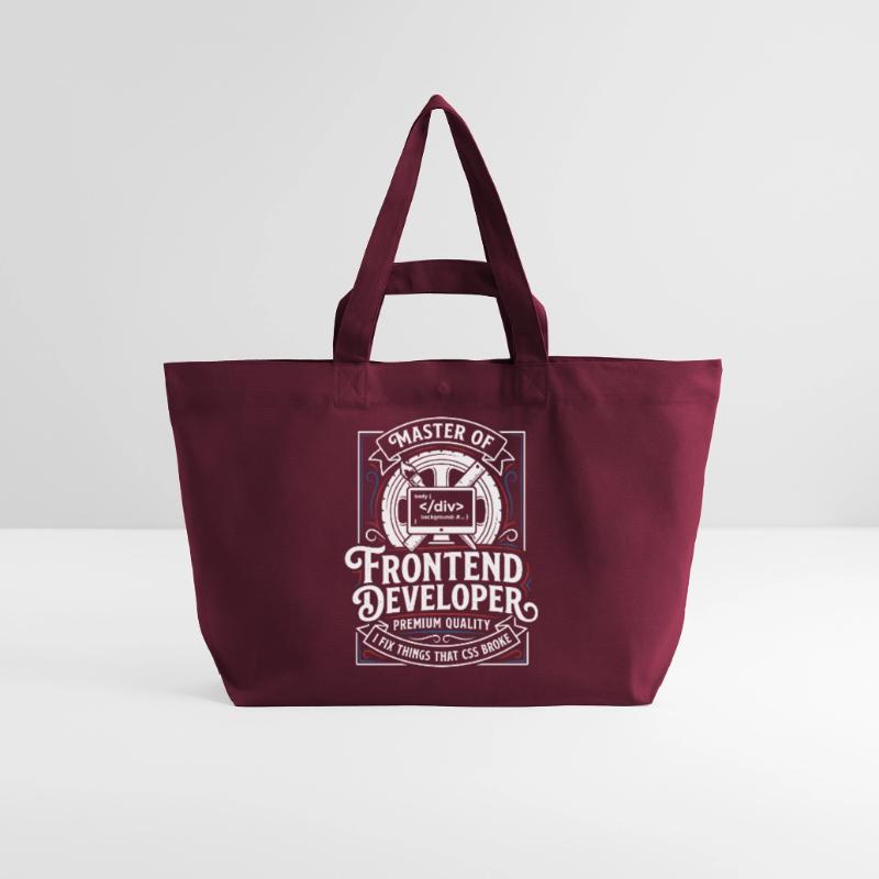 Frontend Master: CSS HTML Art Recycled Shopping Bag Stanley/Stella