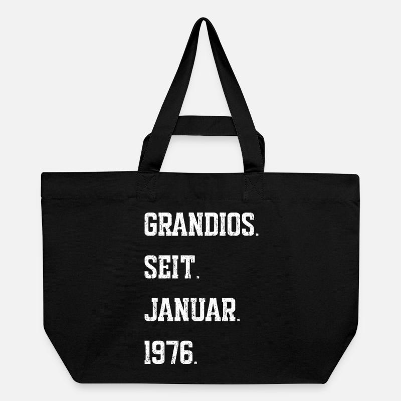 50e anniversaire janvier 1976 - Cabas recyclé Stanley/Stella - noir