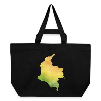 Colombia - Recycelte Shopping Bag von Stanley/Stella - Schwarz - Vorne