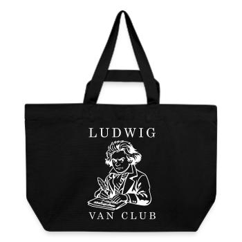 Beethoven - Recycled Shopping Bag Stanley/Stella - black - Front