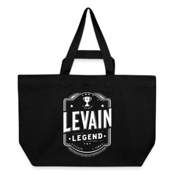Levain Legend - The Living Sourdough Legend - Recycled Shopping Bag Stanley/Stella - black - Front