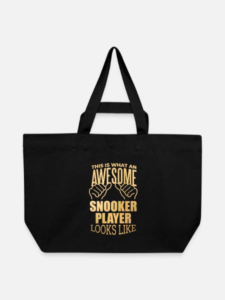 Snooker Snooker Snooker - Recycelte Shopping Bag von Stanley/Stella - Schwarz