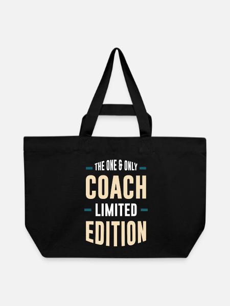 Limitierte Coach Edition - Recycelte Shopping Bag von Stanley/Stella - Schwarz