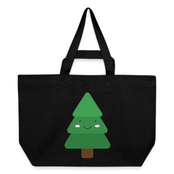 Sapin mignon - Cabas recyclé Stanley/Stella - noir - Devant