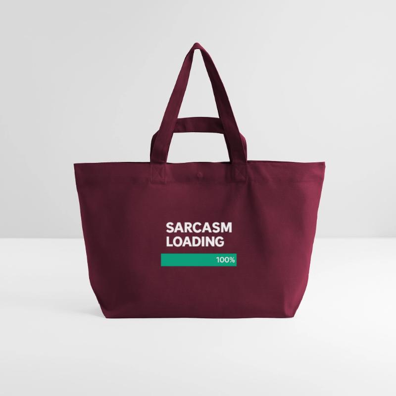 Sarcasm Loading Indication Recycled Shopping Bag Stanley/Stella
