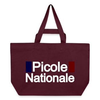 Picole nationale - Cabas recyclé Stanley/Stella - bordeaux - Devant