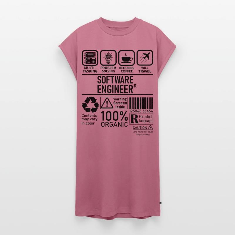 Software Engineer multi tasking problem solving Frauen Premium Organic T-Shirt Kleid