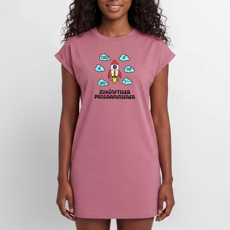 Css Code Developer C++ Java Php Programmer Women's Premium Organic T-Shirt Dress