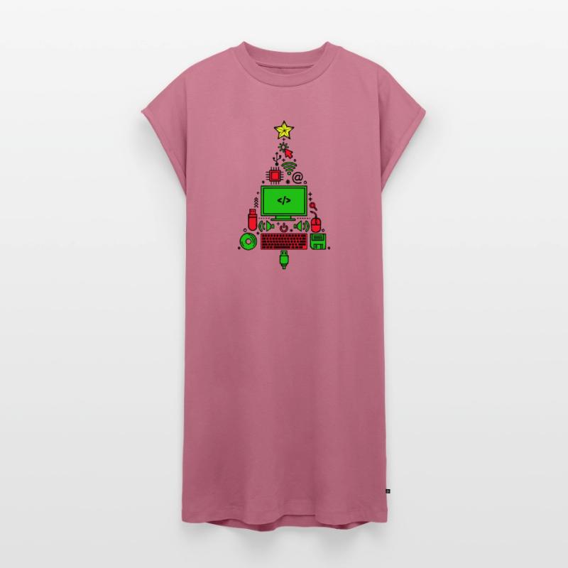 Code Computer Code Debug Scripting Programmer Women's Premium Organic T-Shirt Dress