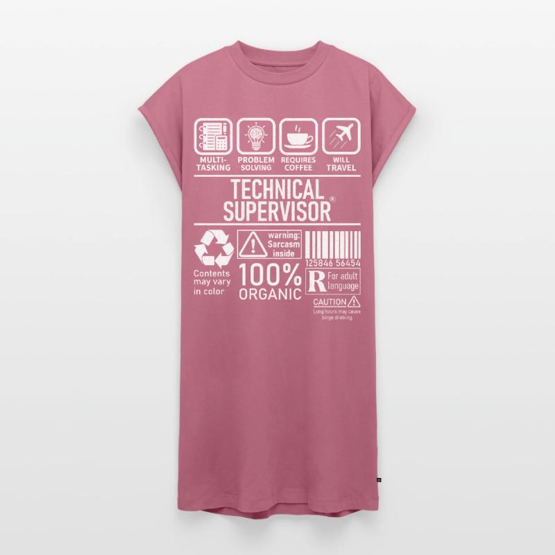 Technical Supervisor multi tasking problem solving Women's Premium Organic T-Shirt Dress