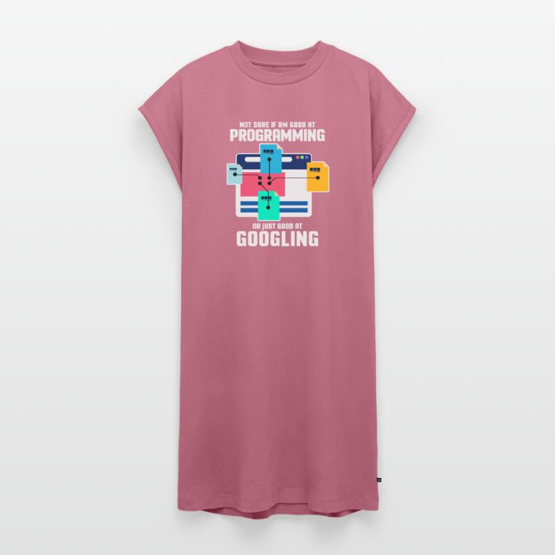 Programmierer Programmieren IT Computer Geschenk Frauen Premium Organic T-Shirt Kleid