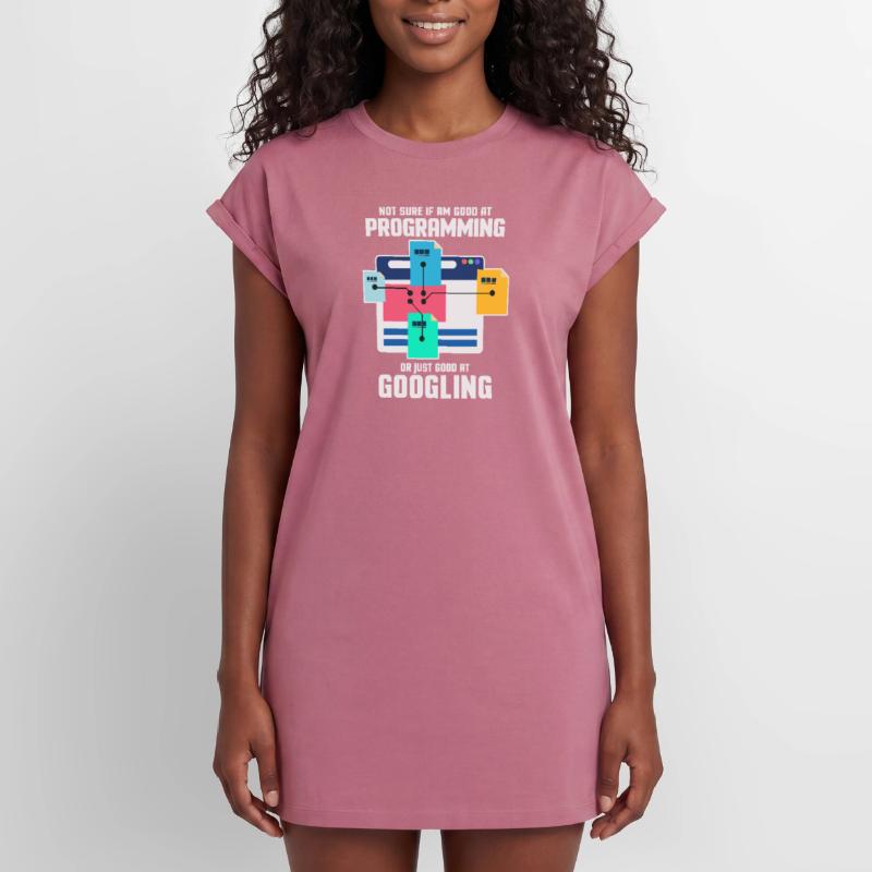 Programmierer Programmieren IT Computer Geschenk Frauen Premium Organic T-Shirt Kleid
