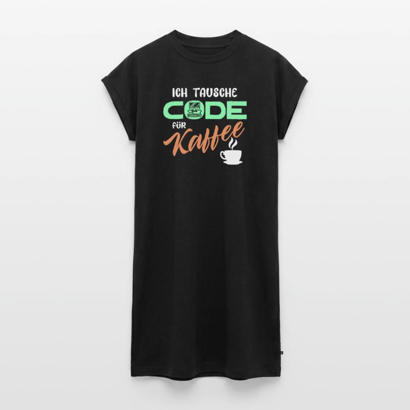Code Developer Statement Programmer Computer Women's Premium Organic T-Shirt Dress