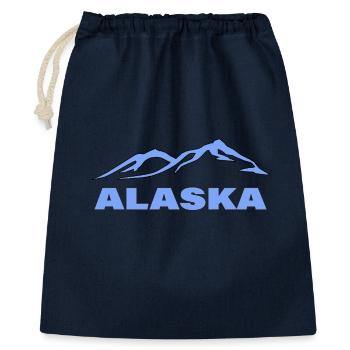 ALASKA - Geschenkbeutel aus Baumwolle (40 x 50 cm) - Navy - Vorne