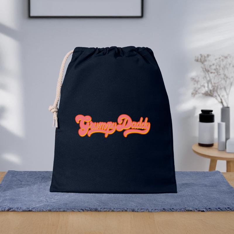 Script rétro de Grumpy Daddy - « Exploitation » en couleur Sac cadeau 40 x 50 cm