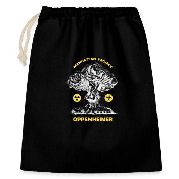 Oppenheimer Manhattan project - Gift Bag 40 x 50 cm - black - Front