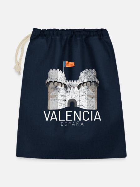 Valencia - Geschenkbeutel aus Baumwolle (40 x 50 cm) - Navy