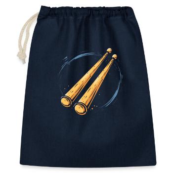 Drumsticks Graphic - Gift Bag 40 x 50 cm - navy - Front