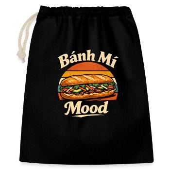 Banh Mi Laune | Vietnam Street Food, Foodie - Sac cadeau 40 x 50 cm - noir - Devant
