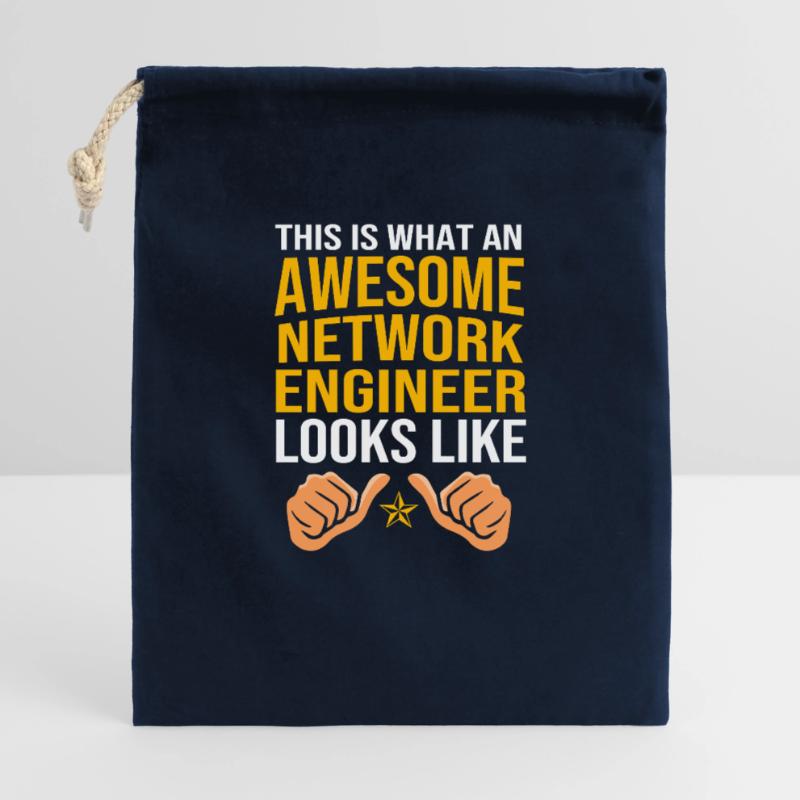 Network Engineer Programmer Computer Scientist Gift Bag 40 x 50 cm