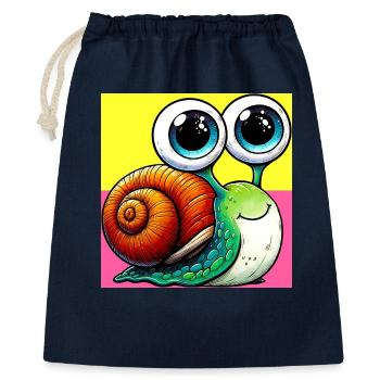 Snail - Gift Bag 40 x 50 cm - navy - Front