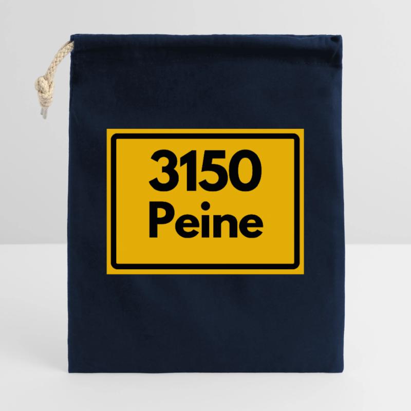 OLD POSTCODE ZIP CODE RETRO 3150 PEINE EULENSTADT Gift Bag 40 x 50 cm