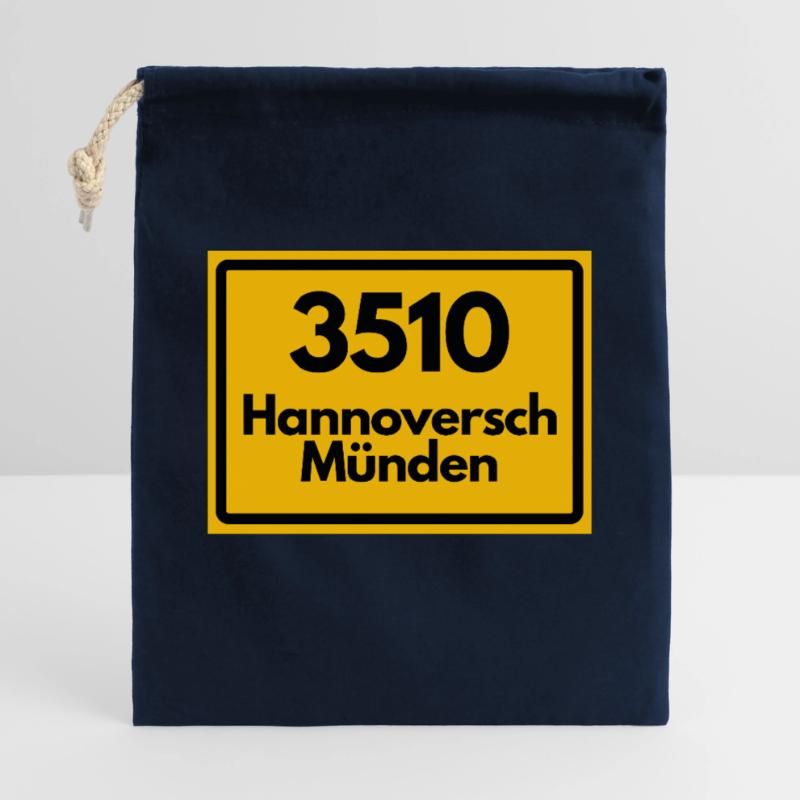 OLD POSTCODE ZIP CODE 3510 HANNOVERSCH MÜNDEN HANN Gift Bag 40 x 50 cm