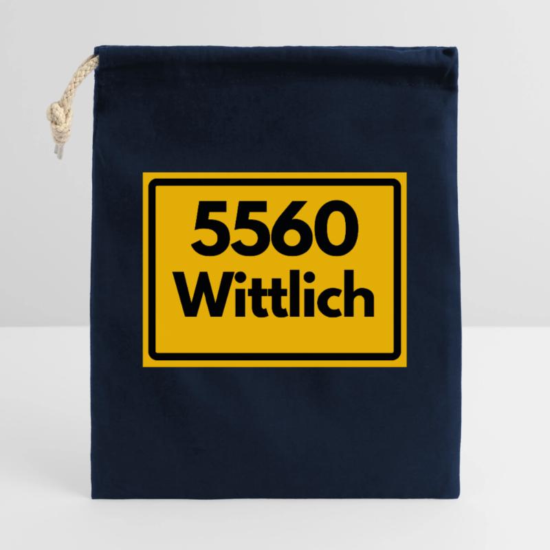 OLD POSTCODE POSTCODE RETRO 5560 WITTLICH Gift Bag 40 x 50 cm