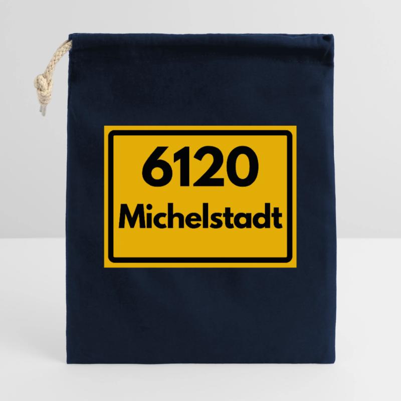 OLD POSTCODE POSTCODE RETRO 6120 MICHELSTADT HEIMA Gift Bag 40 x 50 cm