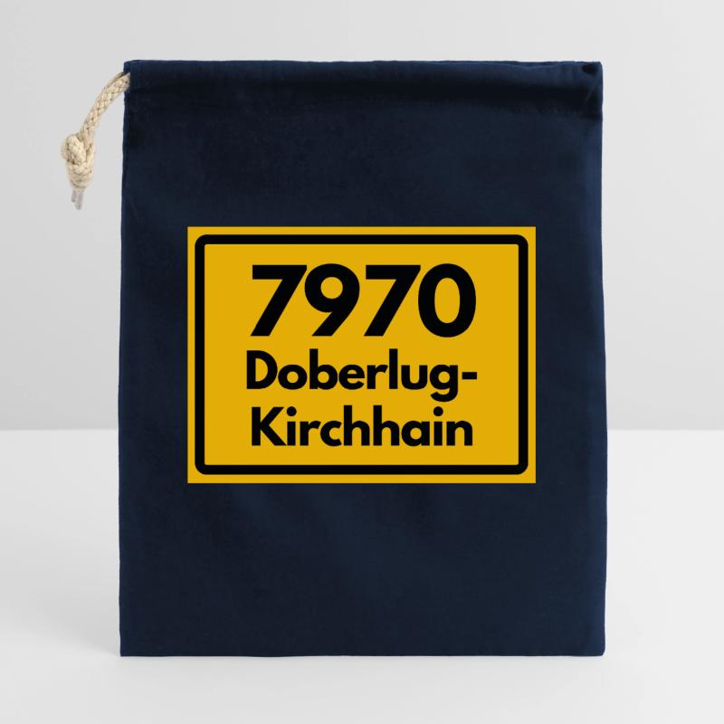 OLD POSTCODE ZIP CODE 7970 DOBERLUG KIRCHHAIN Gift Bag 40 x 50 cm