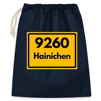 ANCIEN CODE POSTAL 9260 SAXE CODE POSTAL DE HAINICHEN - Sac cadeau 40 x 50 cm - marine - Devant