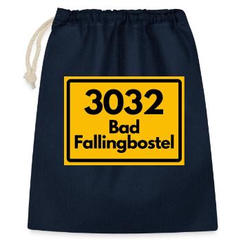 OLD POSTCODE 3032 ZIP 29683 BAD FALLINGBOSTEL - Gift Bag 40 x 50 cm - navy - Front