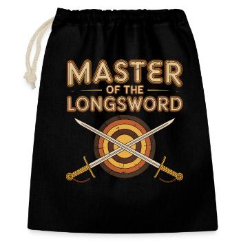 Master of the Longsword - Gift Bag 40 x 50 cm - black - Front