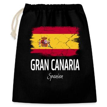 Gran Canaria - Gift Bag 40 x 50 cm - black - Front