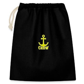 Anchor Crew Logo - Gift Bag 40 x 50 cm - black - Front