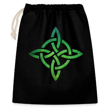 Celtic Knot - Gift Bag 40 x 50 cm - black - Front
