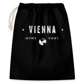Vienna - Gift Bag 40 x 50 cm - black - Front