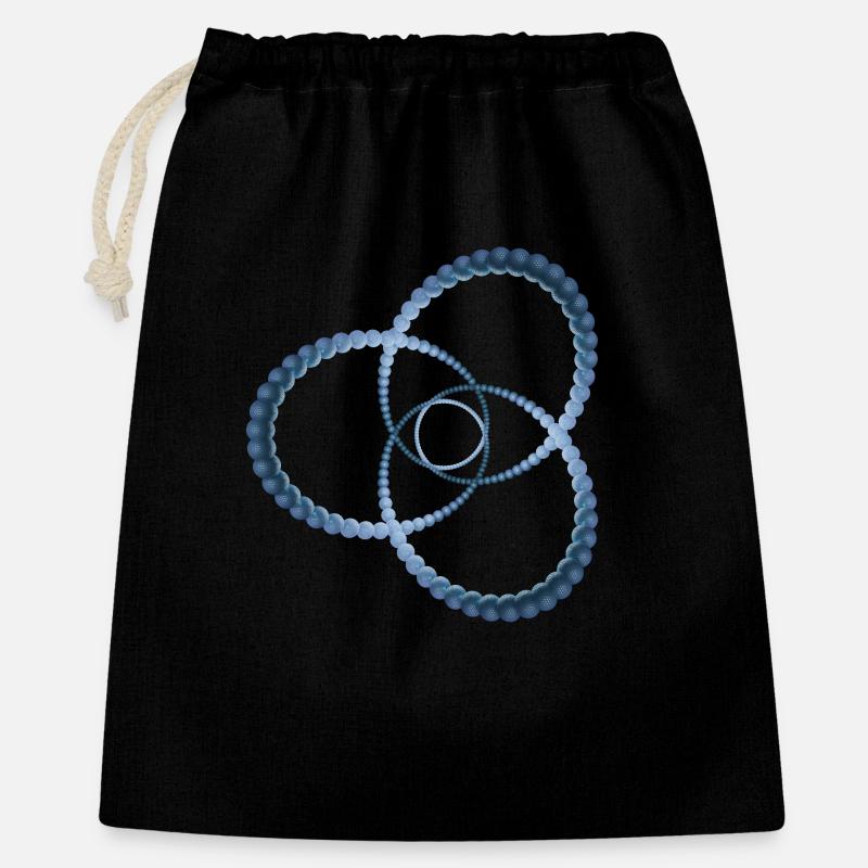 Atom - Cellular five - Gift Bag 40 x 50 cm - black
