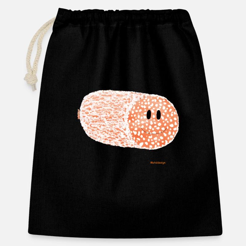 salami - Sac cadeau 40 x 50 cm - noir