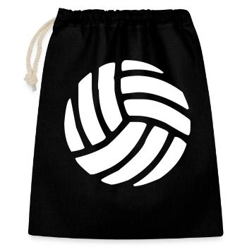 Volley-ball Sport - Sac cadeau 40 x 50 cm - noir - Devant