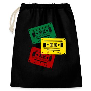 Cassette Colors Trio - Sac cadeau 40 x 50 cm - noir - Devant