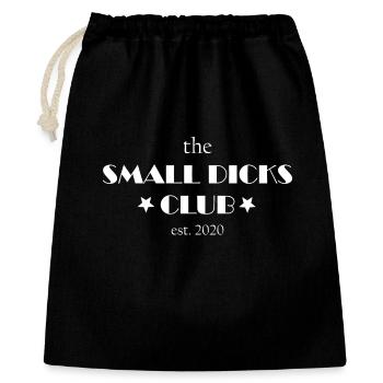 Cadeau de fête de pénis de Small Dicks Club Year 2020 - Sac cadeau 40 x 50 cm - noir - Devant