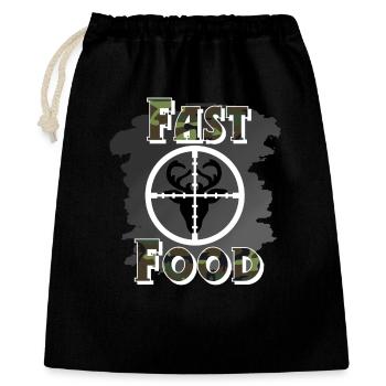 Hunters hunting - Gift Bag 40 x 50 cm - black - Front