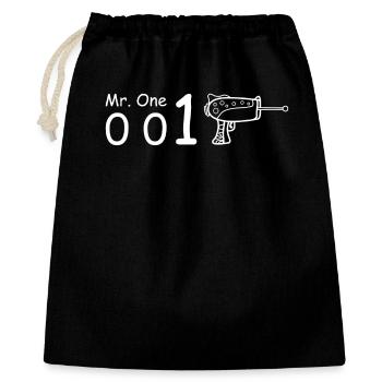 First birthday 1 year baby child birthday boy - Gift Bag 40 x 50 cm - black - Front