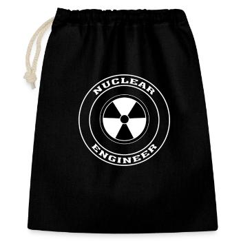 Nuclear Engineer Gift, Nuclear Engineering Shirt - Geschenkbeutel aus Baumwolle (40 x 50 cm) - Schwarz - Vorne