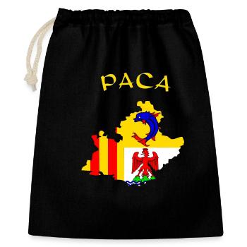 PACA - Gift Bag 40 x 50 cm - black - Front