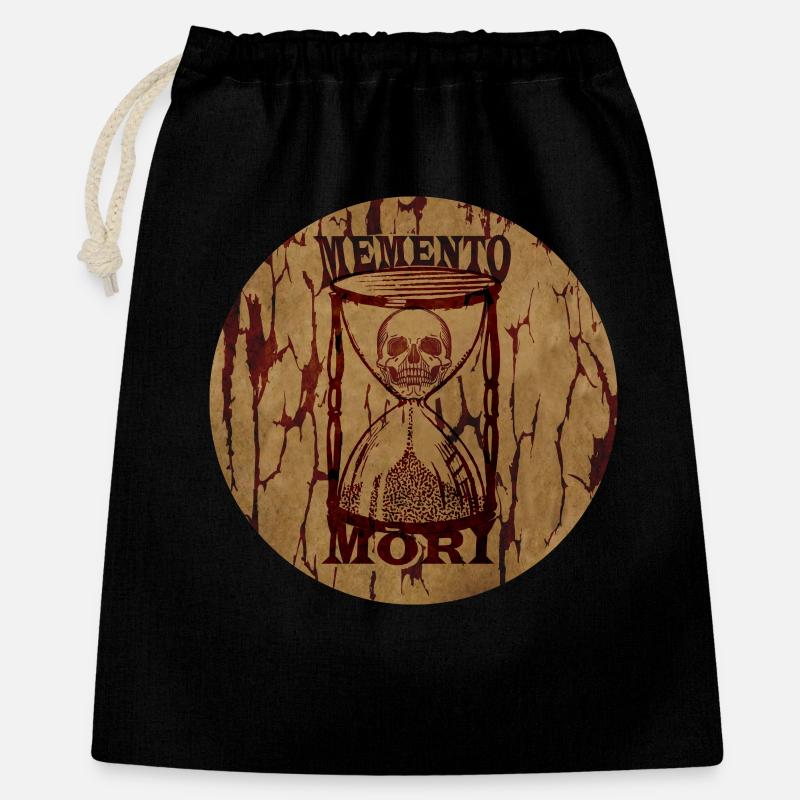 Memento Mori - Gift Bag 40 x 50 cm - black